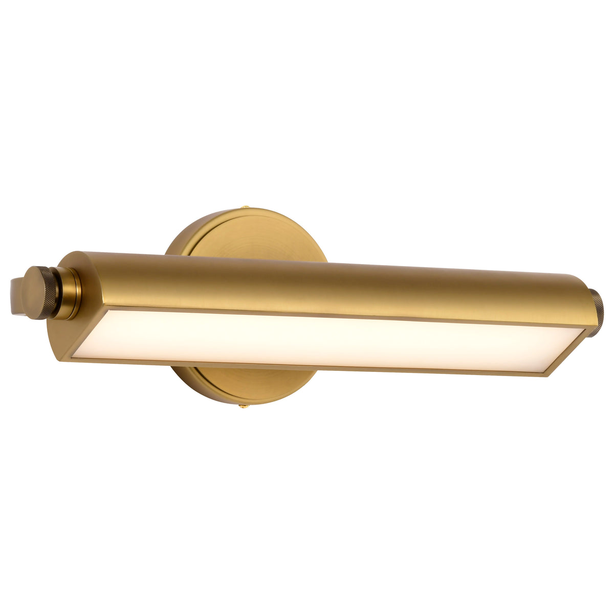 Auden - 18 Inch LED Vanity - 3 CCT Selectable - Vintage Brass Finish - Acrylic Lens