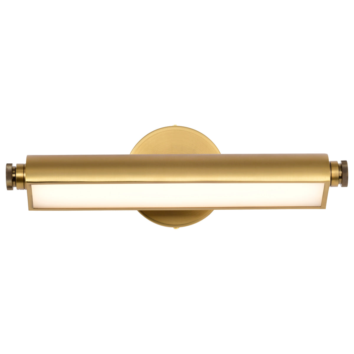 Auden - 18 Inch LED Vanity - 3 CCT Selectable - Vintage Brass Finish - Acrylic Lens