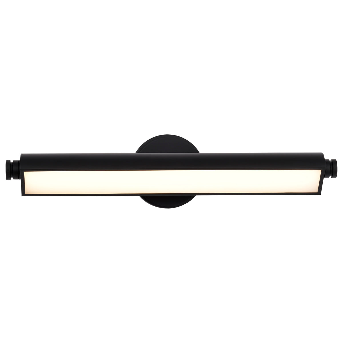 Auden - 24 Inch LED Vanity - 3 CCT Selectable - Black Finish - Acrylic Lens