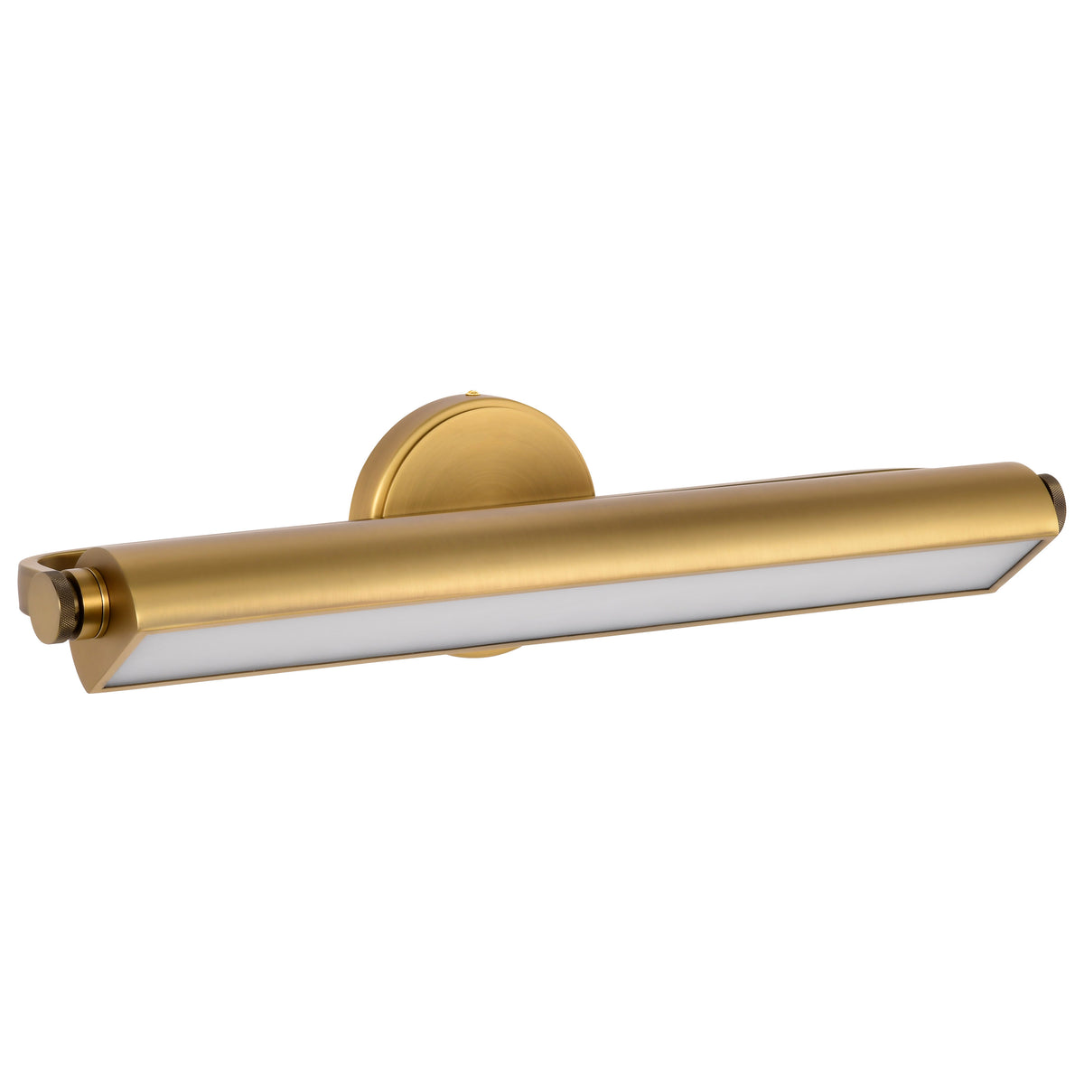 Auden - 24 Inch LED Vanity - 3 CCT Selectable - Vintage Brass Finish - Acrylic Lens