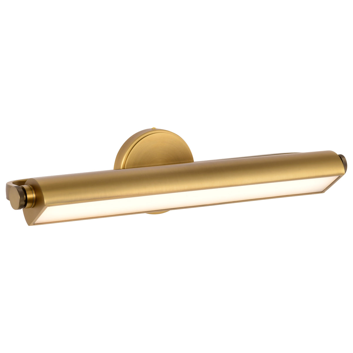 Auden - 24 Inch LED Vanity - 3 CCT Selectable - Vintage Brass Finish - Acrylic Lens