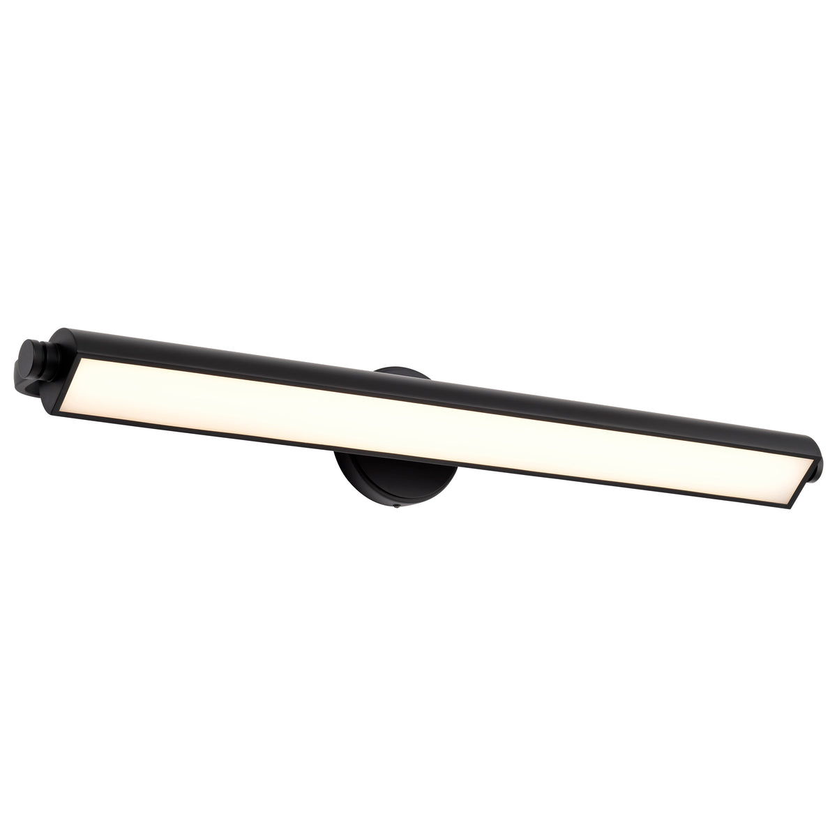 Auden - 36 Inch LED Vanity - 3 CCT Selectable - Black Finish - Acrylic Lens
