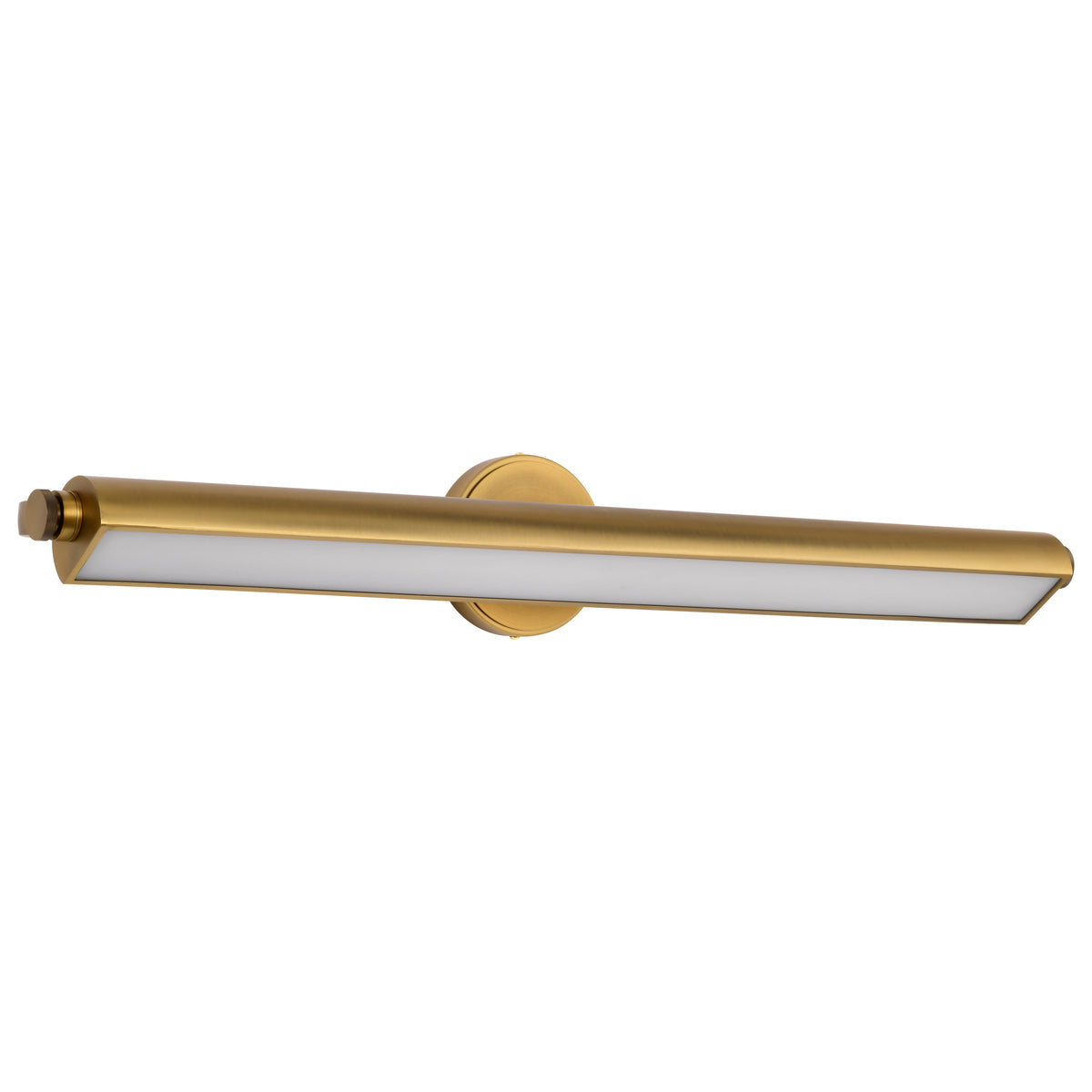 Auden - 36 Inch LED Vanity - 3 CCT Selectable - Vintage Brass Finish - Acrylic Lens