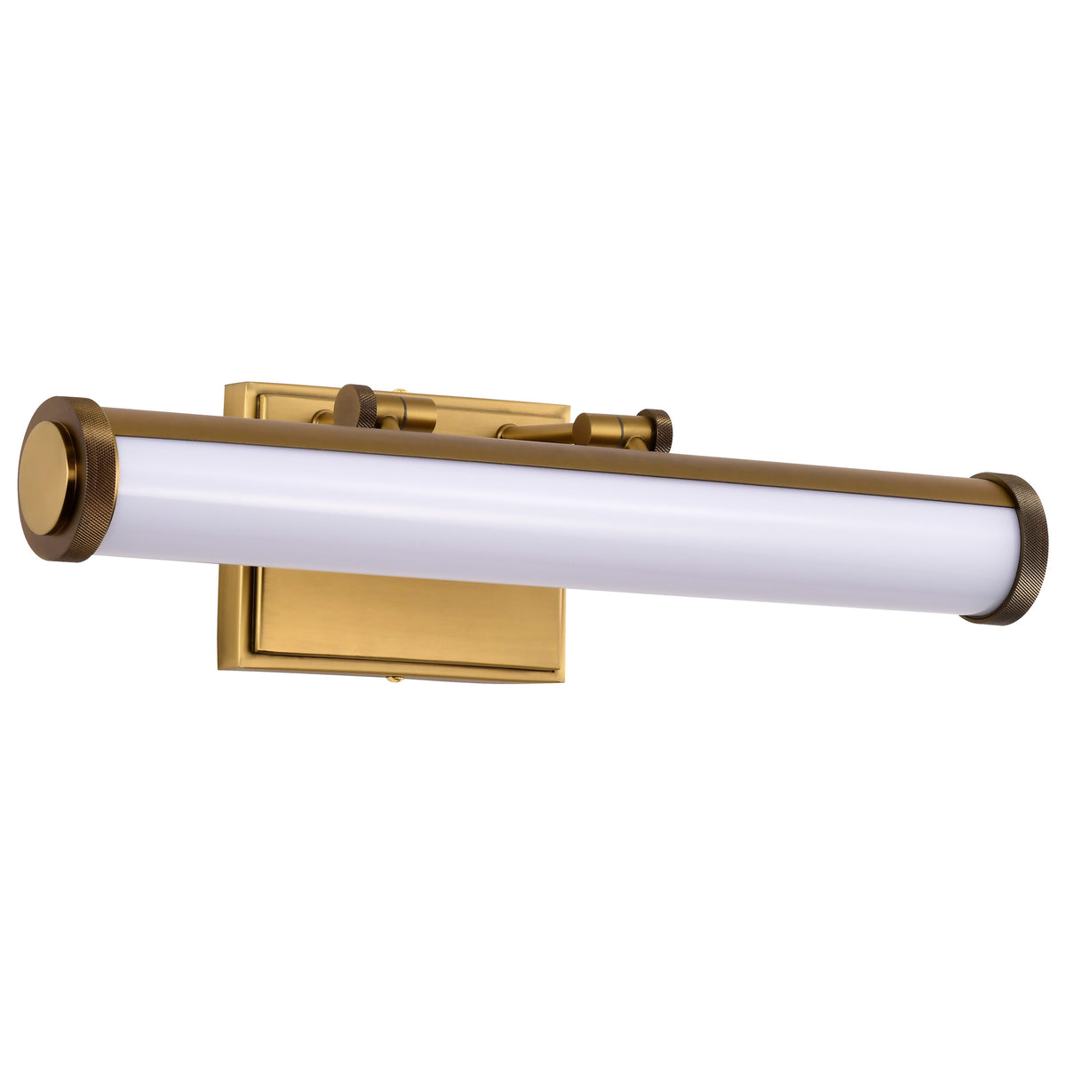 Cora - 18 Inch LED Vanity - 3 Selectable - Vintage Brass Finish - Acrylic Lens