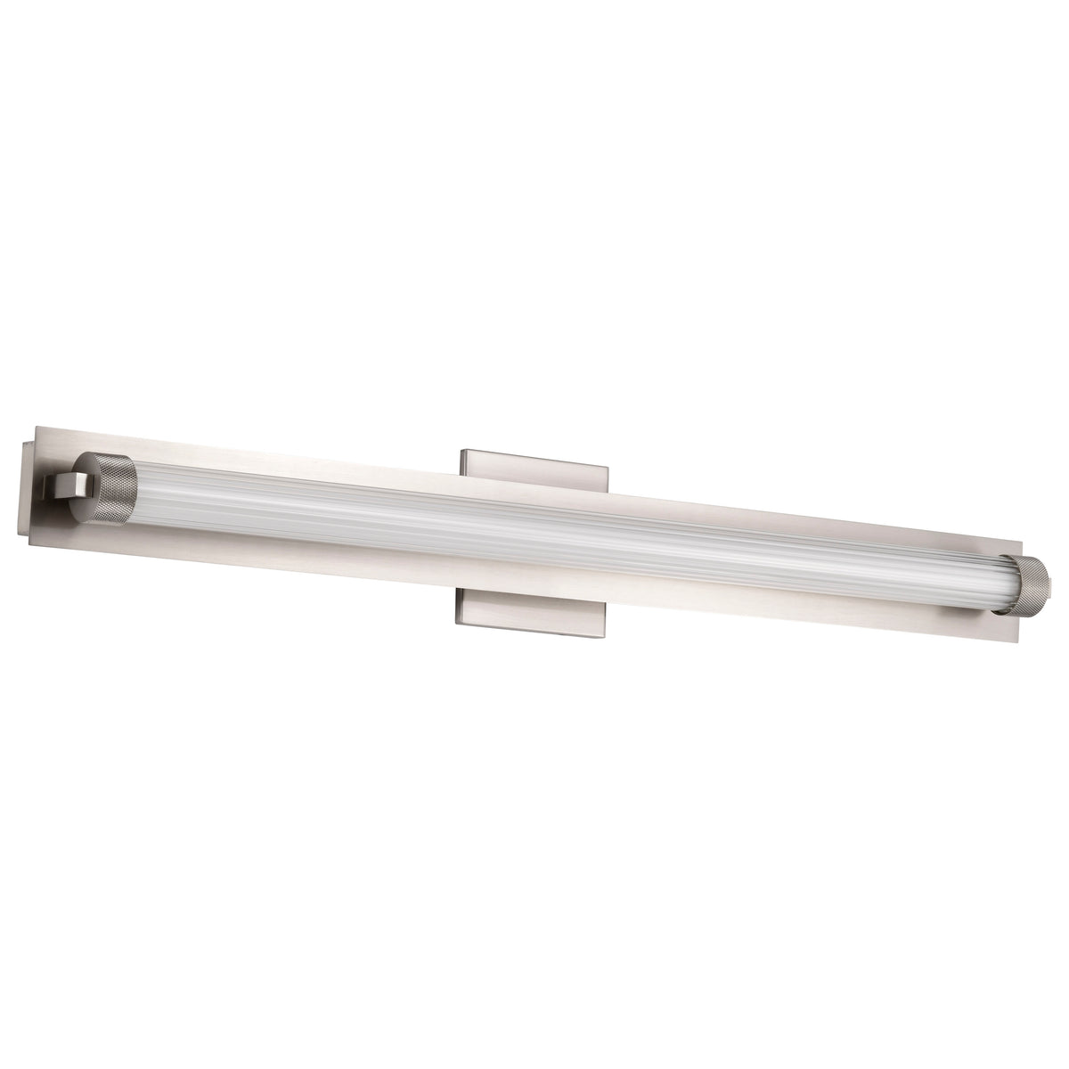 Larissa - 32 Inch LED Vanity - 3000K - Brushed Nickel Finish - Opaque Glass product image