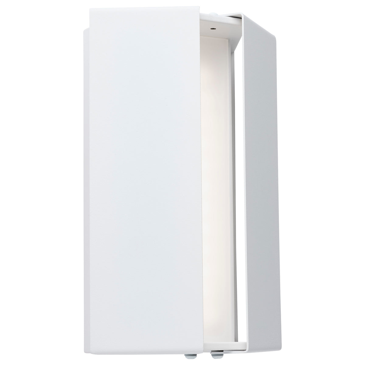 Peak - LED Wall Sconce - CCT Selectable - Matte White Finish