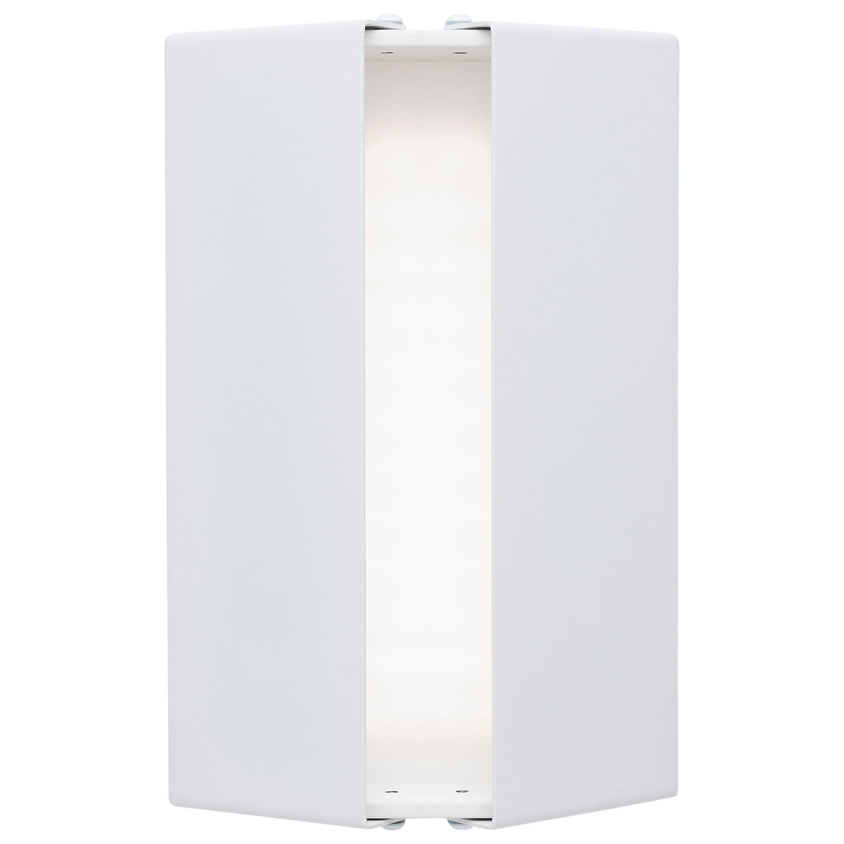 Peak - LED Wall Sconce - CCT Selectable - Matte White Finish