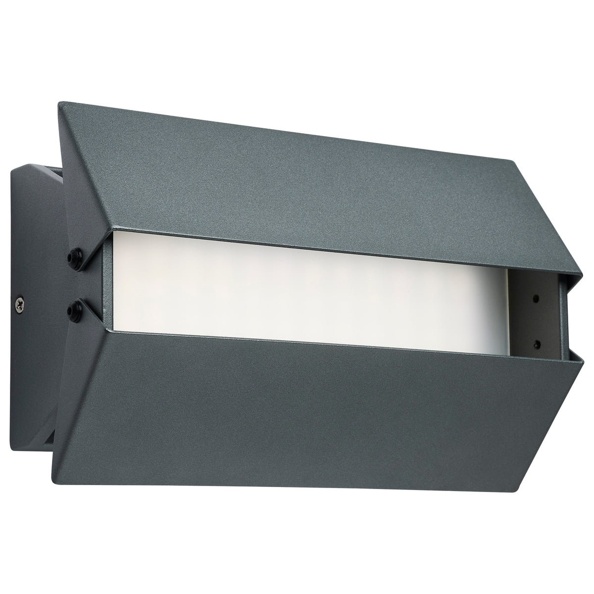 Peak - LED Wall Sconce - CCT Selectable - Matte Gray Finish
