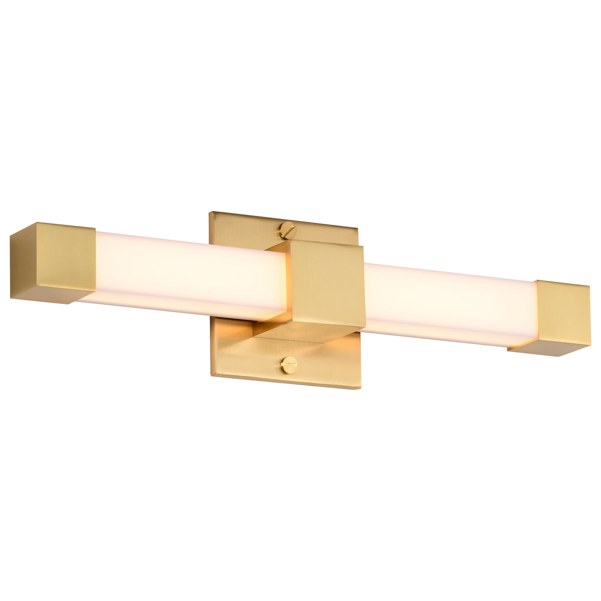 Brightwyn - 16 Inch LED Vanity - Brushed Brass Finish