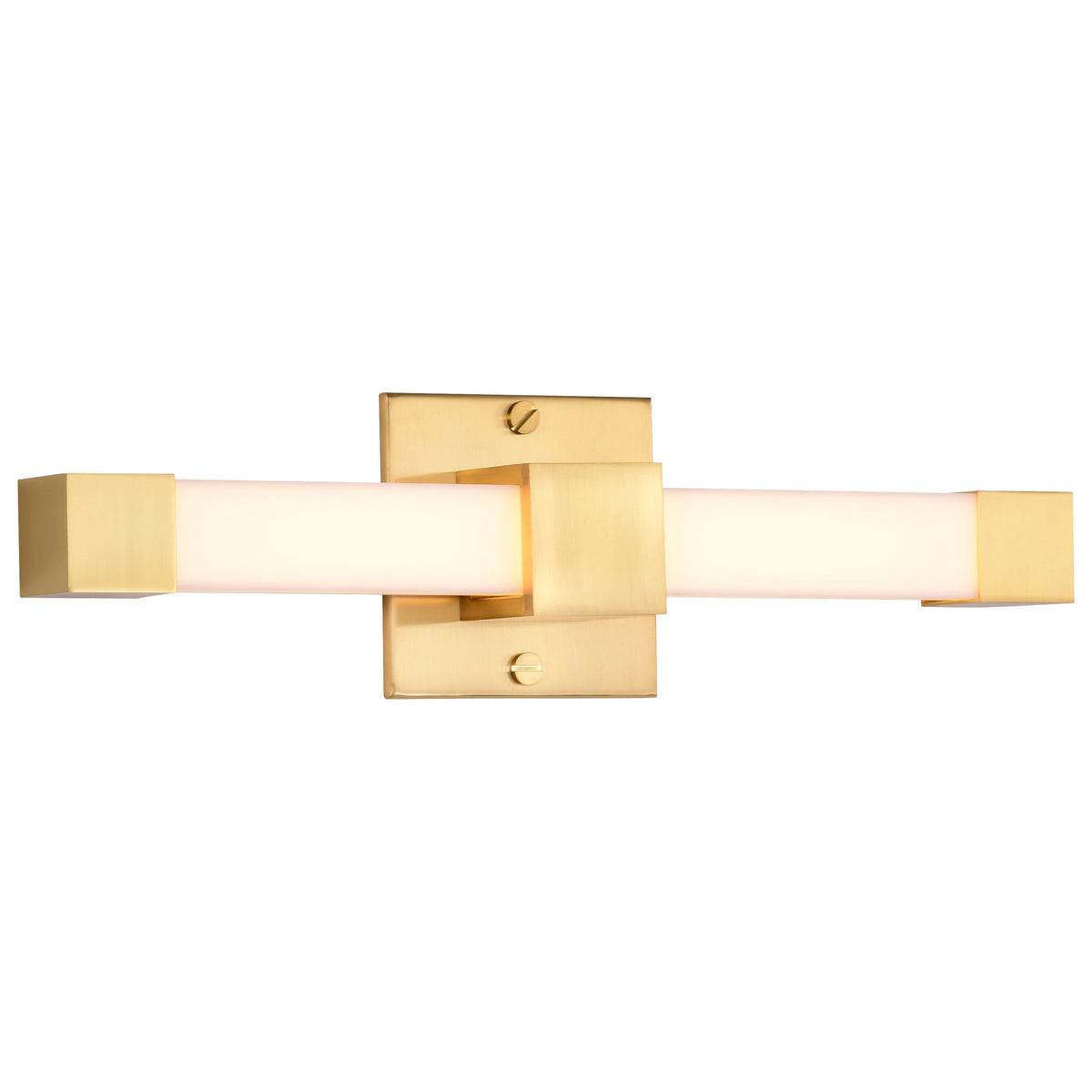 Brightwyn - 16 Inch LED Vanity - Brushed Brass Finish