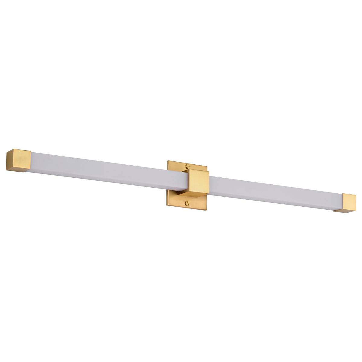 Brightwyn - 35 Inch LED Vanity - Brushed Brass Finish for commercial spaces and hospitality spaces