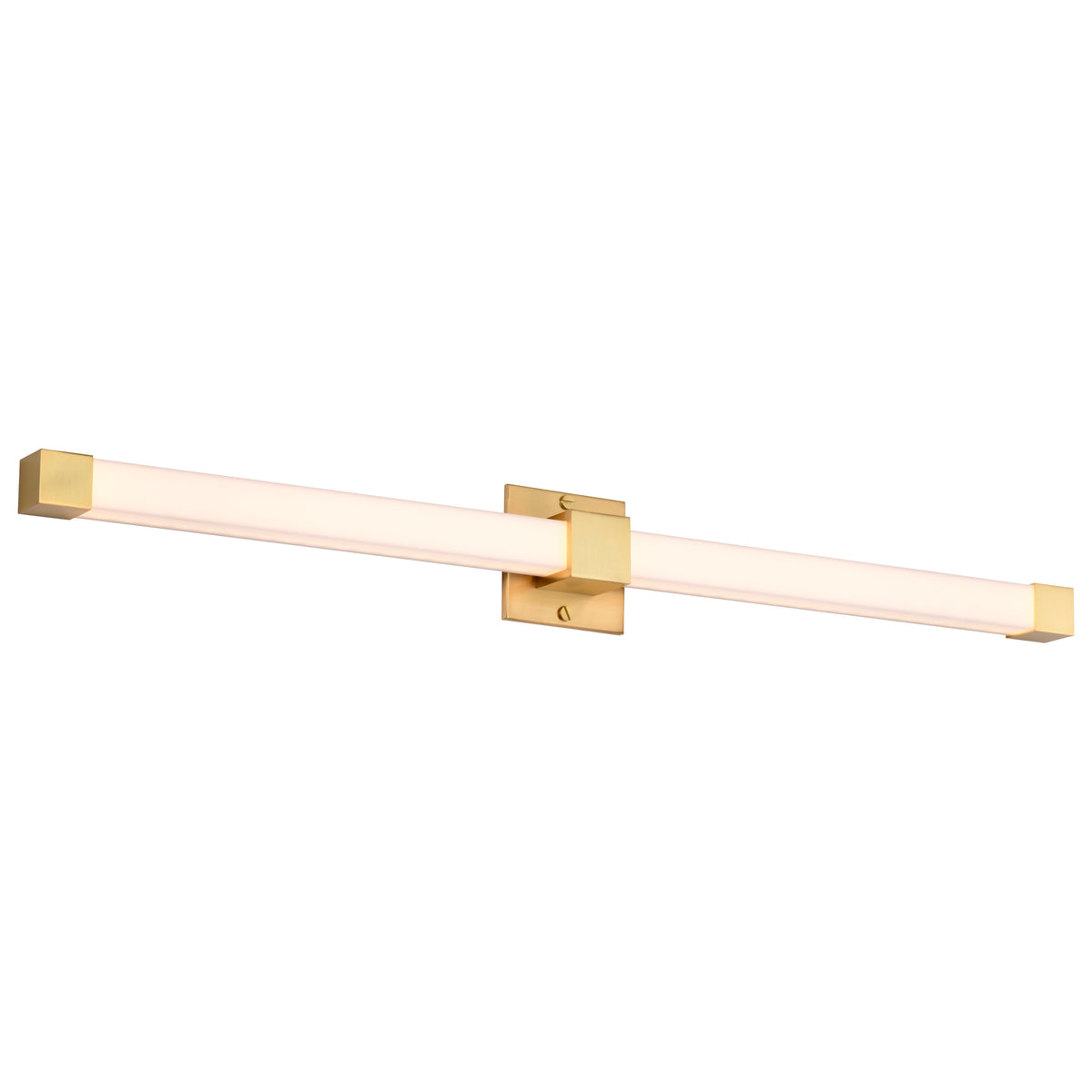 Brightwyn - 35 Inch LED Vanity - Brushed Brass Finish