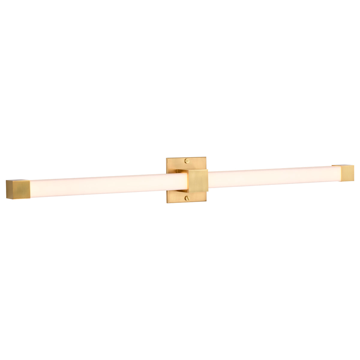 Brightwyn - 35 Inch LED Vanity - Brushed Brass Finish