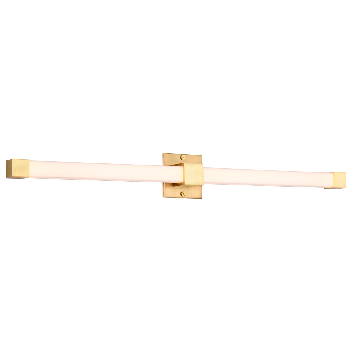 Brightwyn - 35 Inch LED Vanity - Brushed Brass Finish