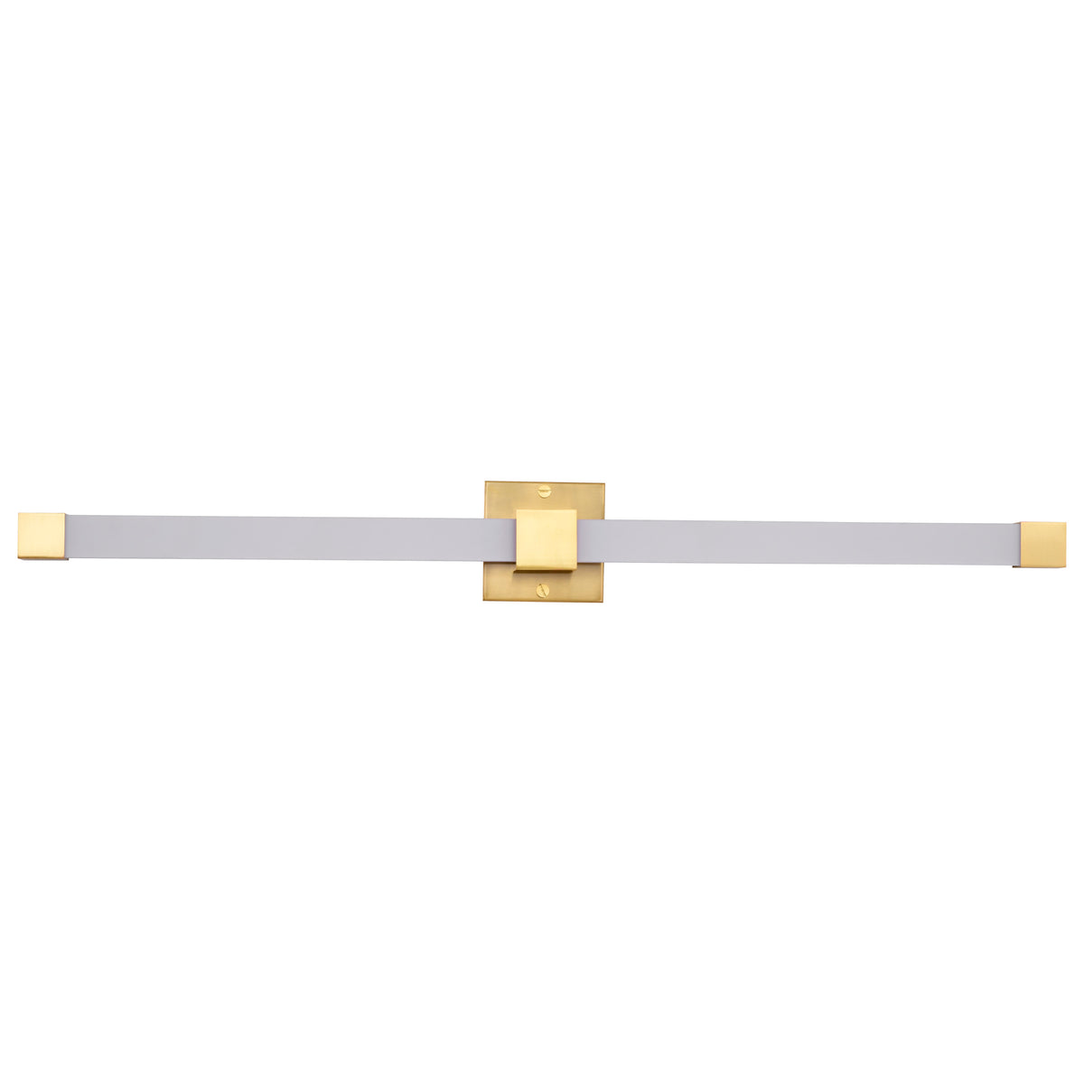 Brightwyn - 35 Inch LED Vanity - Brushed Brass Finish