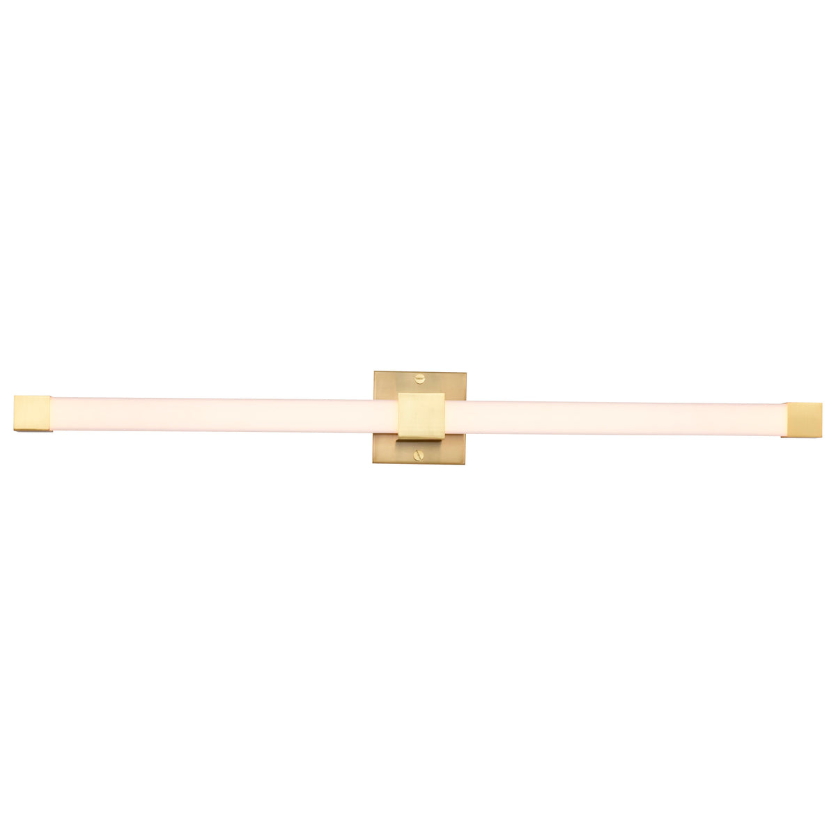 Brightwyn - 35 Inch LED Vanity - Brushed Brass Finish