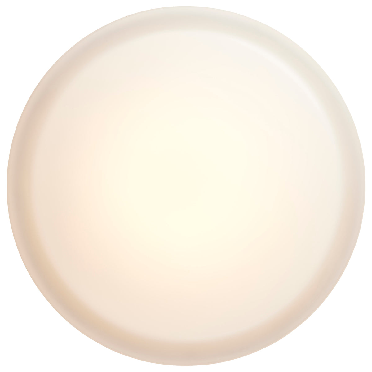 Pi - 14 Inch LED Flush Mount - Brushed Nickel Finish - Frosted Etched Glass - CCT Selectable - 120 Volts