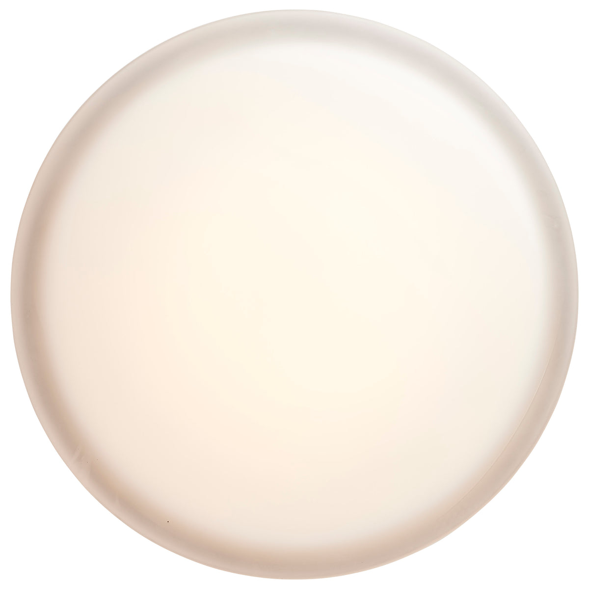 Pi - 14 Inch LED Flush Mount - Black Finish - Frosted Etched Glass - CCT Selectable - 120 Volts