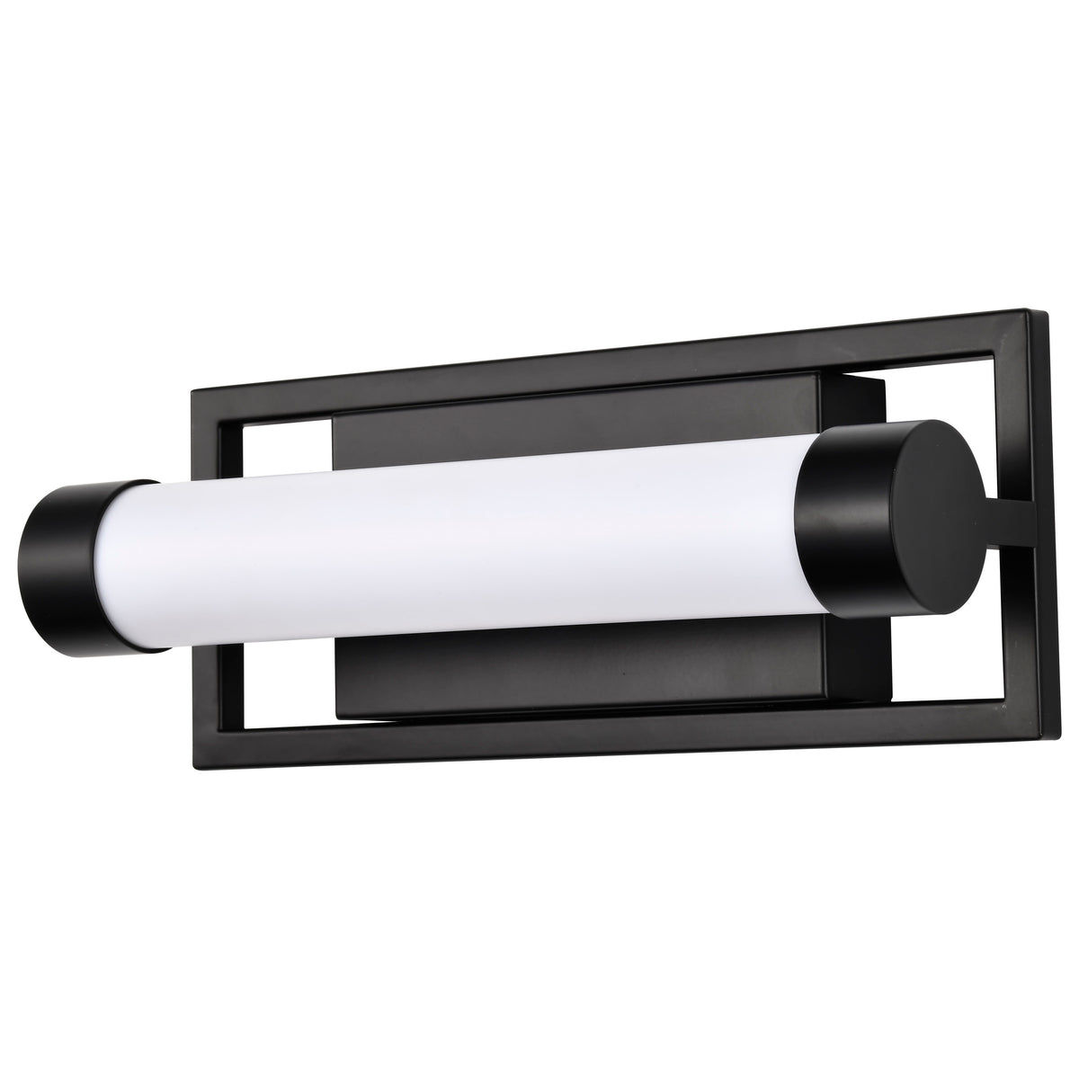 Canal LED Small Vanity - Matte Black Finish - White Acrylic Lens product image