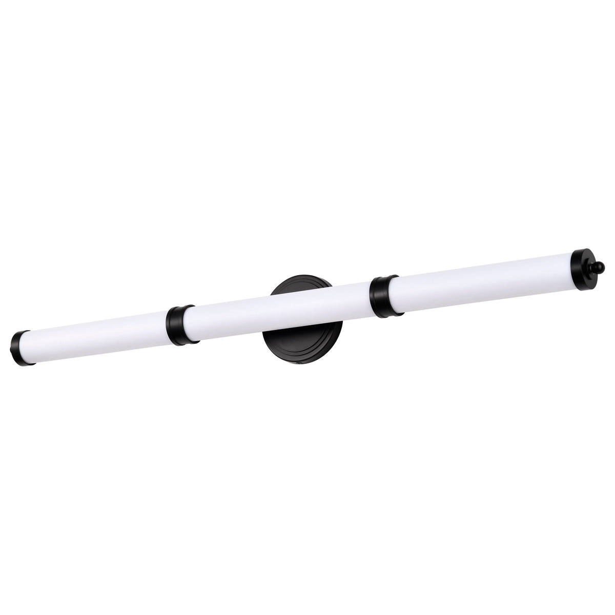 Kagen LED Large Vanity - Matte Black Finish - White Acrylic Lens product image