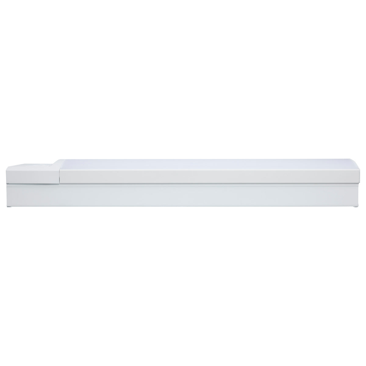 14 Watt 18 Inch LED Ceiling Wrap - Dual GFCI - 27K/30K/35K/40K/50K CCT Selectable - White Finish