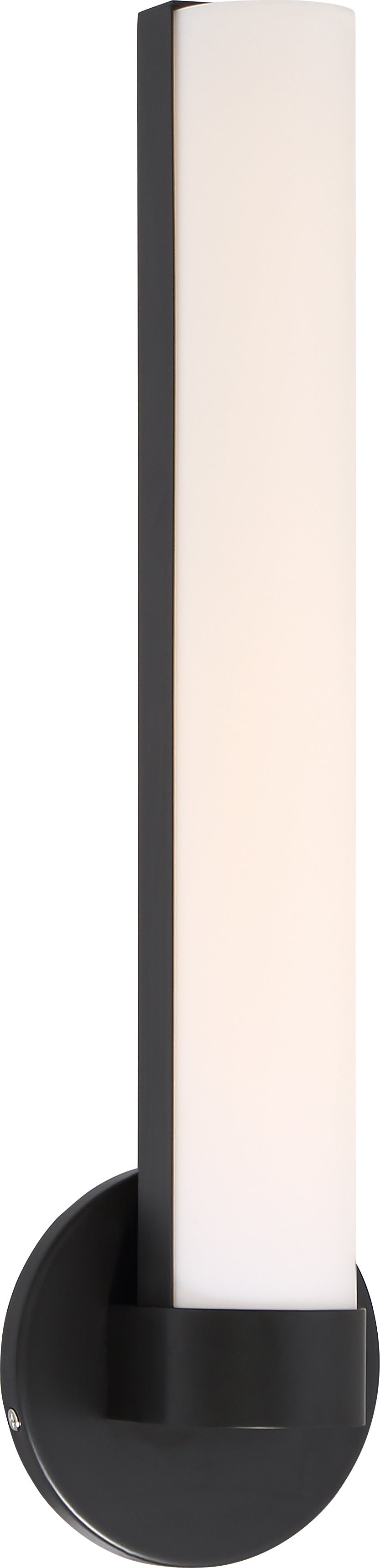 Bond - Single LED Large Vanity - 19.5 inches - White Acrylic Lens - Aged Bronze Finish for commercial spaces and hospitality