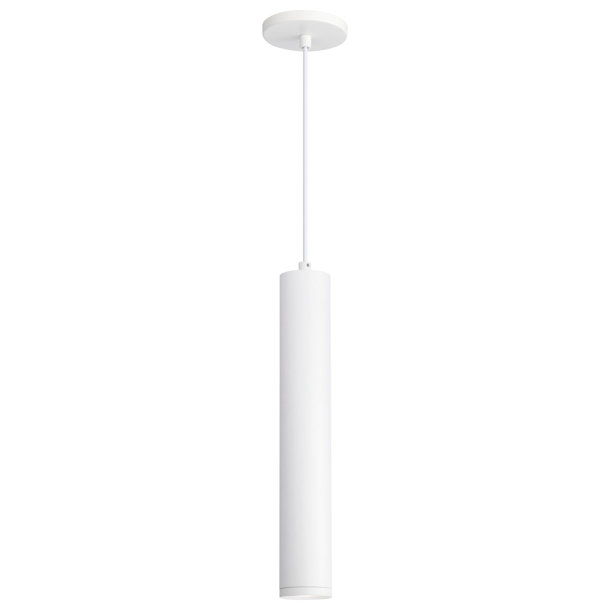 Century - 12 Watt - 16" - LED Pendant - Matte White Finish