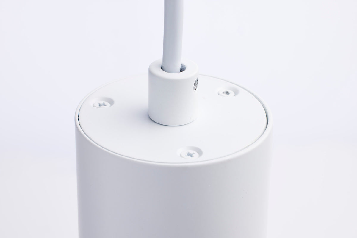 Century - 12 Watt - 16" - LED Pendant - Matte White Finish
