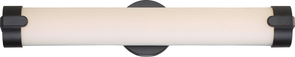 Loop - Double LED Wall Sconce - Aged Bronze Finish product image