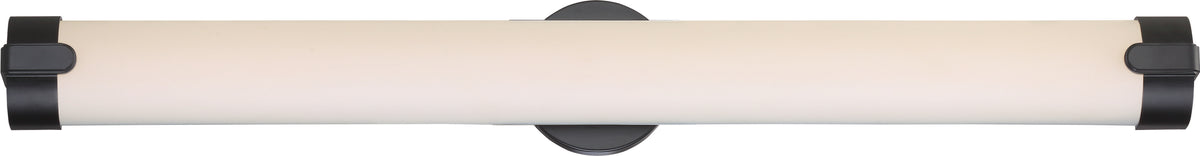 Loop 36 in. - LED Wall Sconce - Aged Bronze Finish White Acrylic Lens