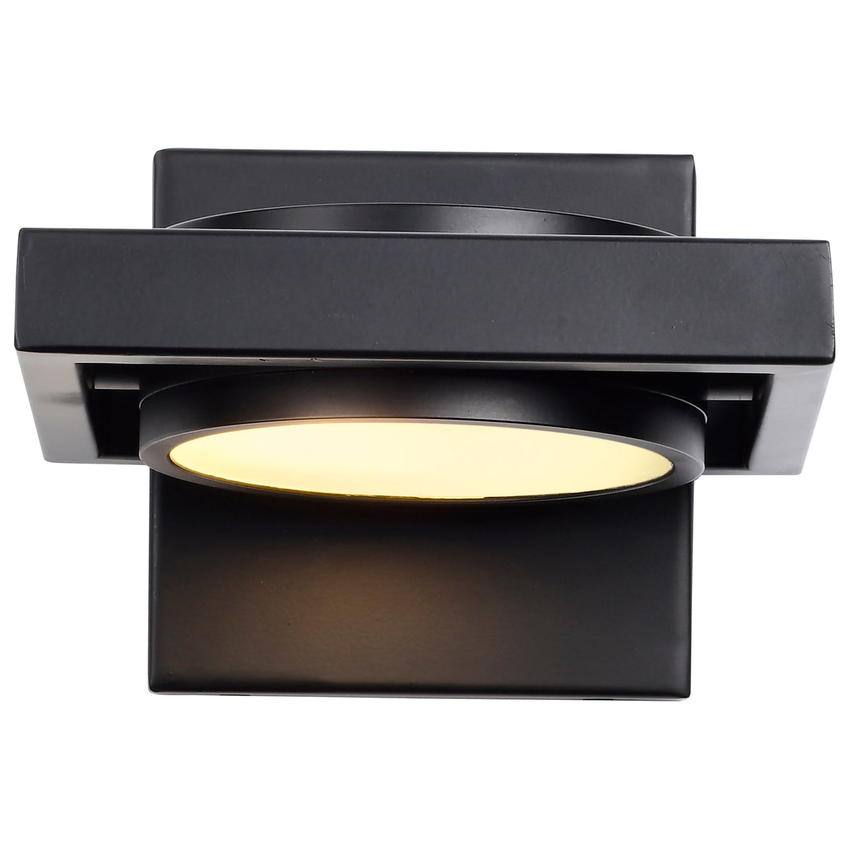 Hawk LED Pivoting Head Wall Sconce - Black Finish