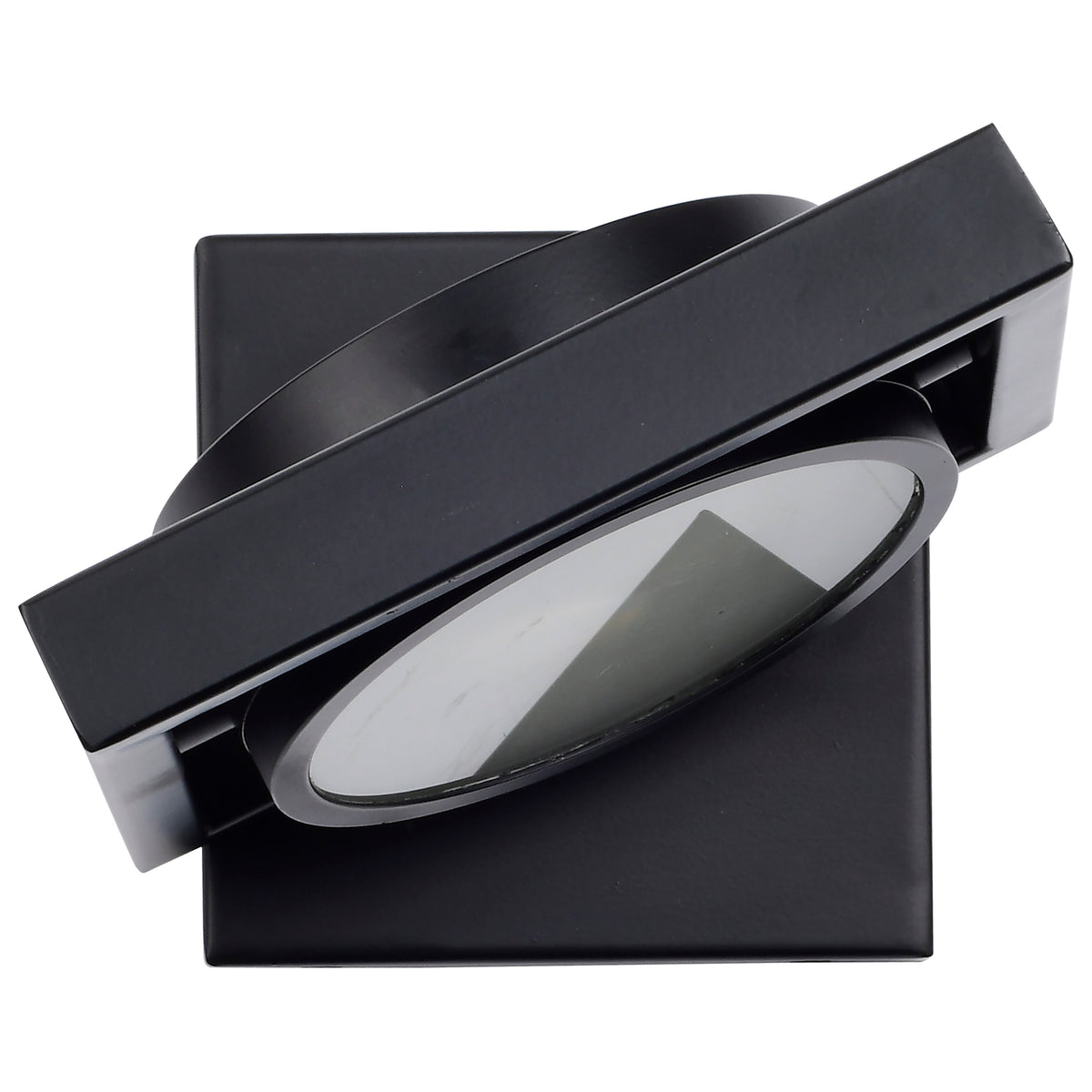 Hawk LED Pivoting Head Wall Sconce - Black Finish