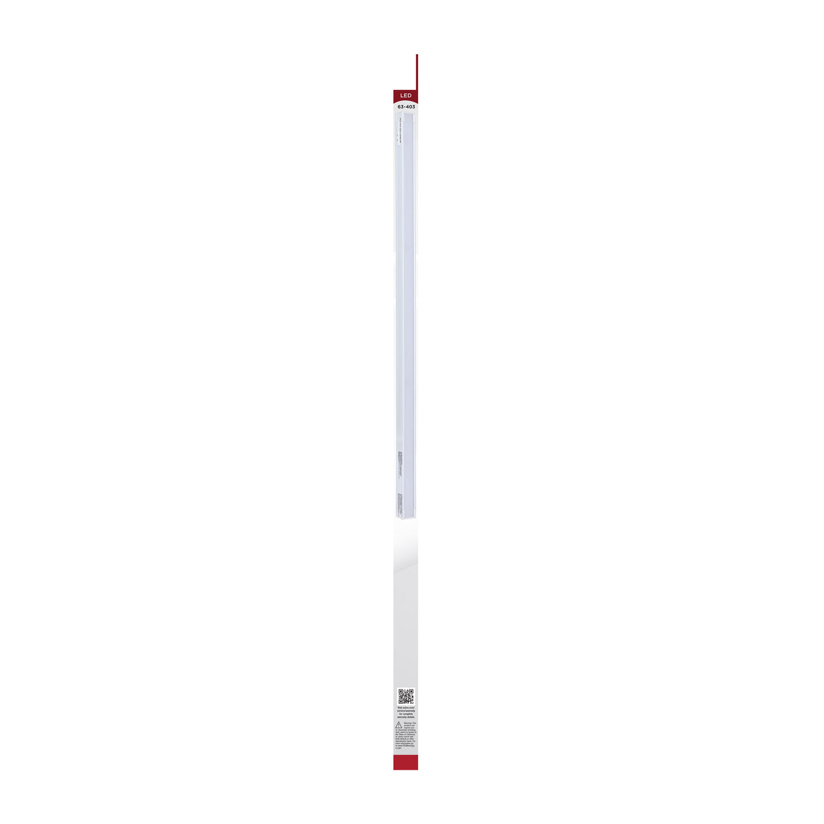 8 Watt 21-Inch LED Under Cabinet - 30K/40K/50K CCT Selectable - White Finish - 120 Volt