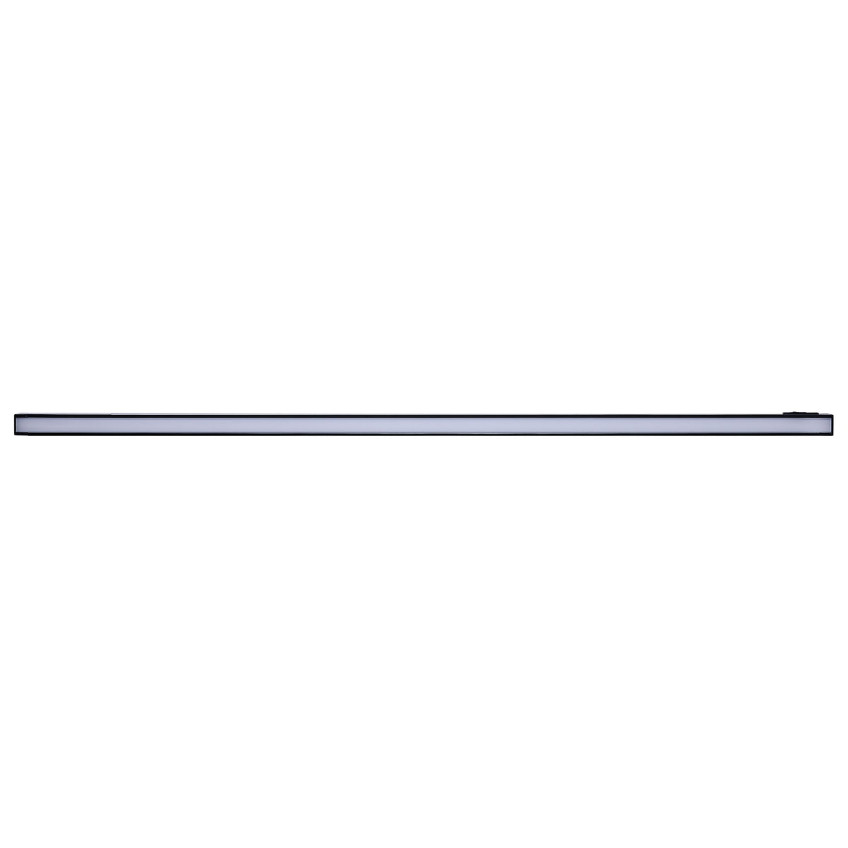 10 Watt 30-Inch LED Under Cabinet - 30K/40K/50K CCT Selectable - Black Finish - 120 Volt