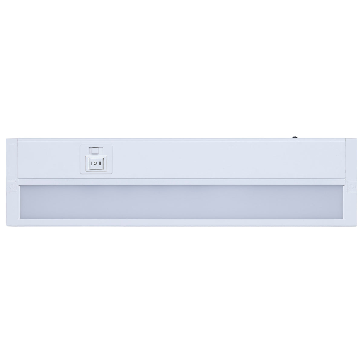 9 Watt - 14 Inch LED White Under Cabinet Light - 3K/4K/5K CCT Selectable - 50000 Hours - White Finish