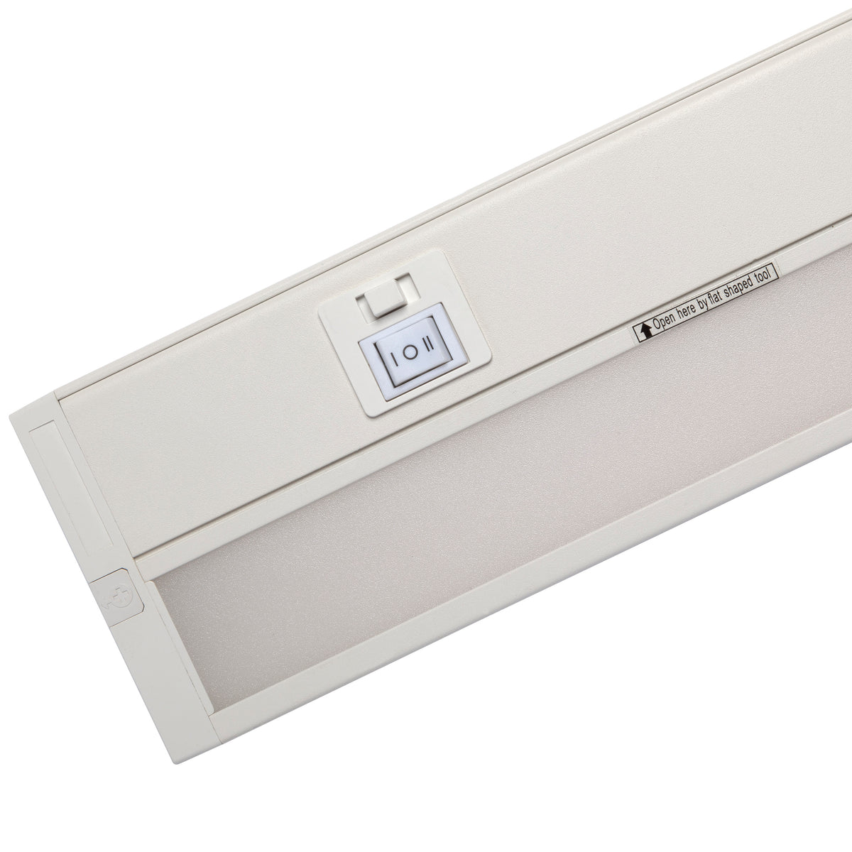 9 Watt - 14 Inch LED White Under Cabinet Light - 3K/4K/5K CCT Selectable - 50000 Hours - White Finish
