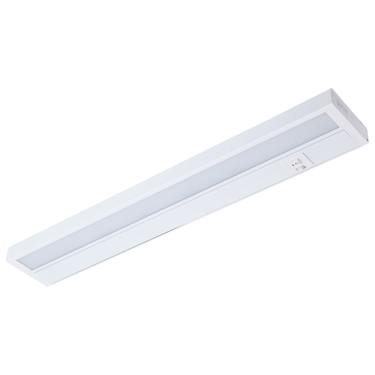 13 Watt - 22 Inch LED White Under Cabinet Light - 3K/4K/5K Selectable - 50000 Hours - White Finish lighting product