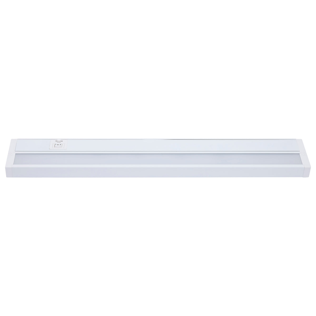 13 Watt - 22 Inch LED White Under Cabinet Light - 3K/4K/5K CCT Selectable - 50000 Hours - White Finish