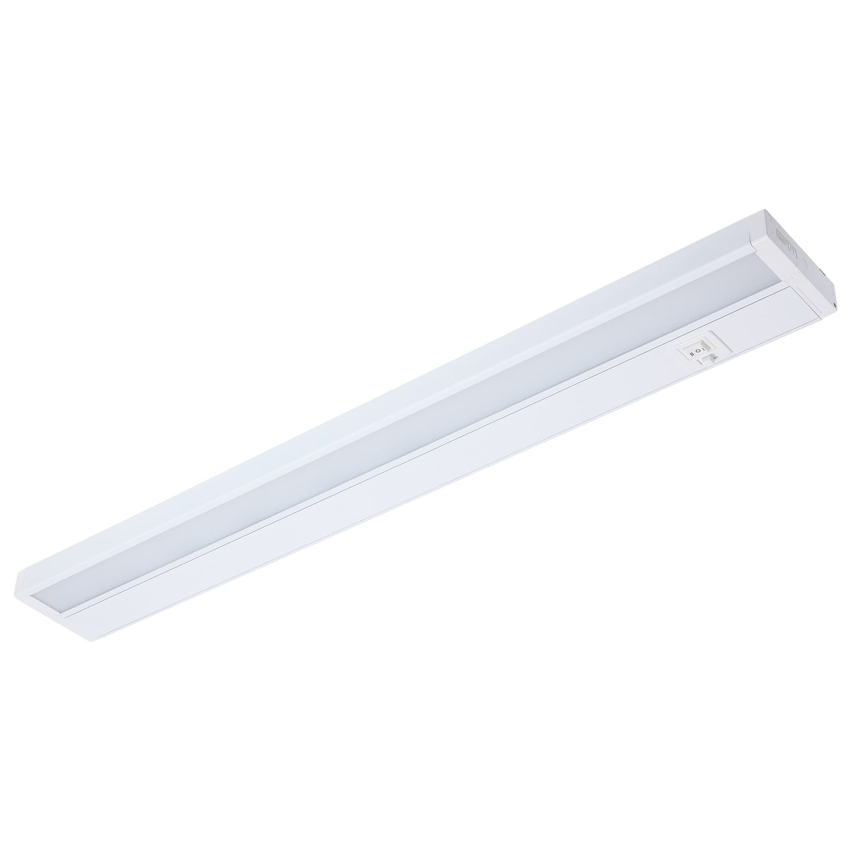 17 Watt - 28 Inch LED White Under Cabinet Light - 3K/4K/5K Selectable - 50000 Hours - White Finish for ceiling fixtures and