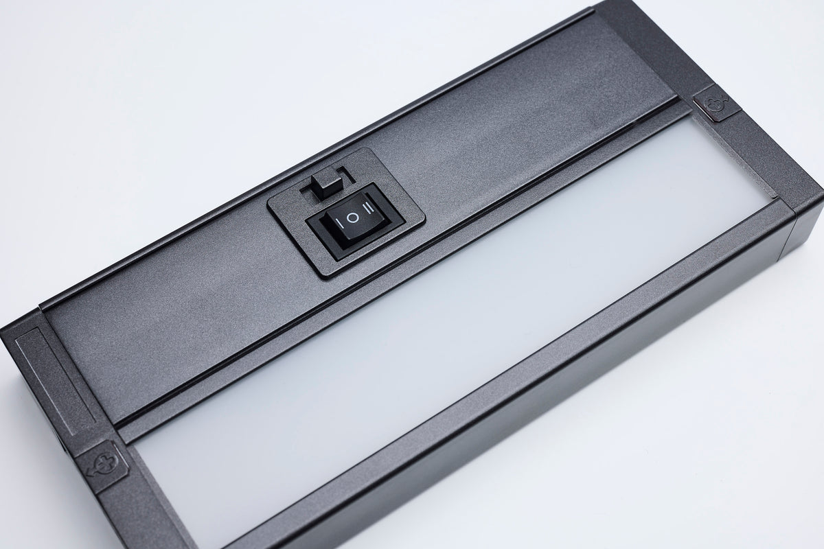 5 Watt 8-Inch LED Under Cabinet - 30K/40K/50K 3K/4K/5K CCT Selectable - Dark Bronze - 120 Volt