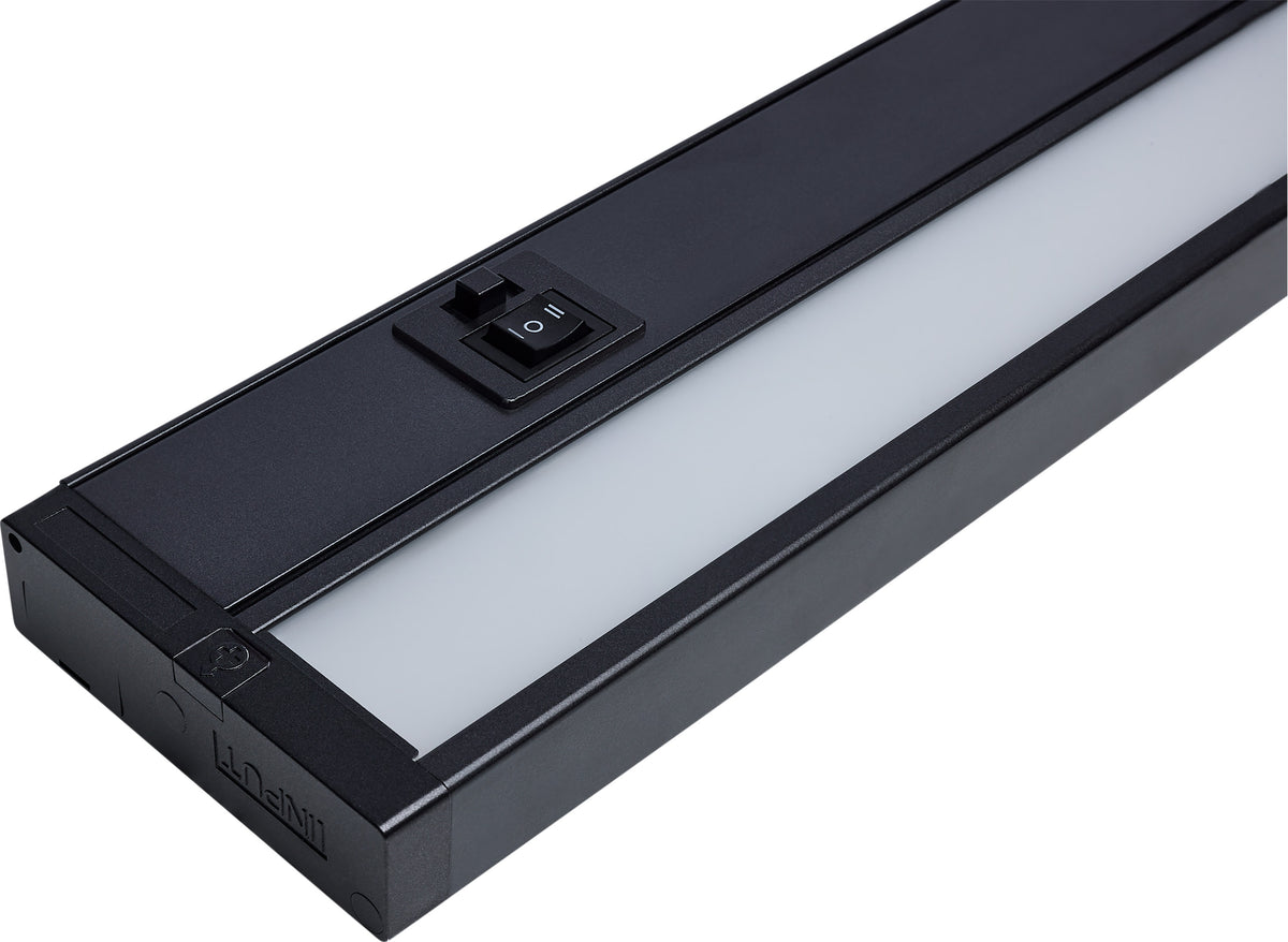 9 Watt 14-Inch LED Under Cabinet - 30K/40K/50K 3K/4K/5K CCT Selectable - Dark Bronze - 120 Volt
