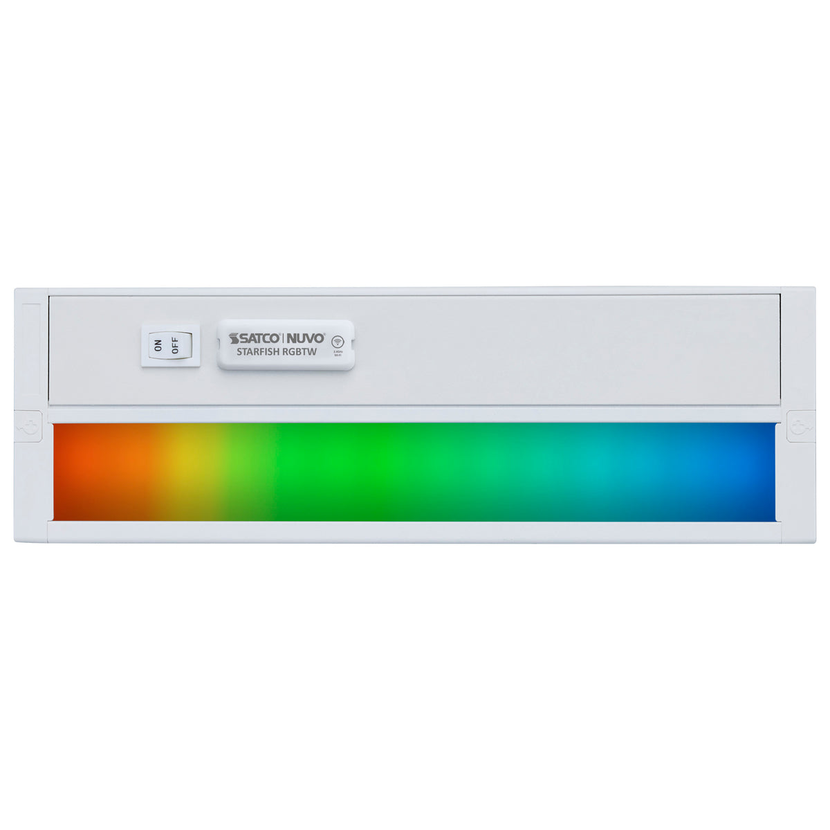 11 Inch - LED - SMART - Starfish - RGB and Tunable White - Under Cabinet Light - White Finish
