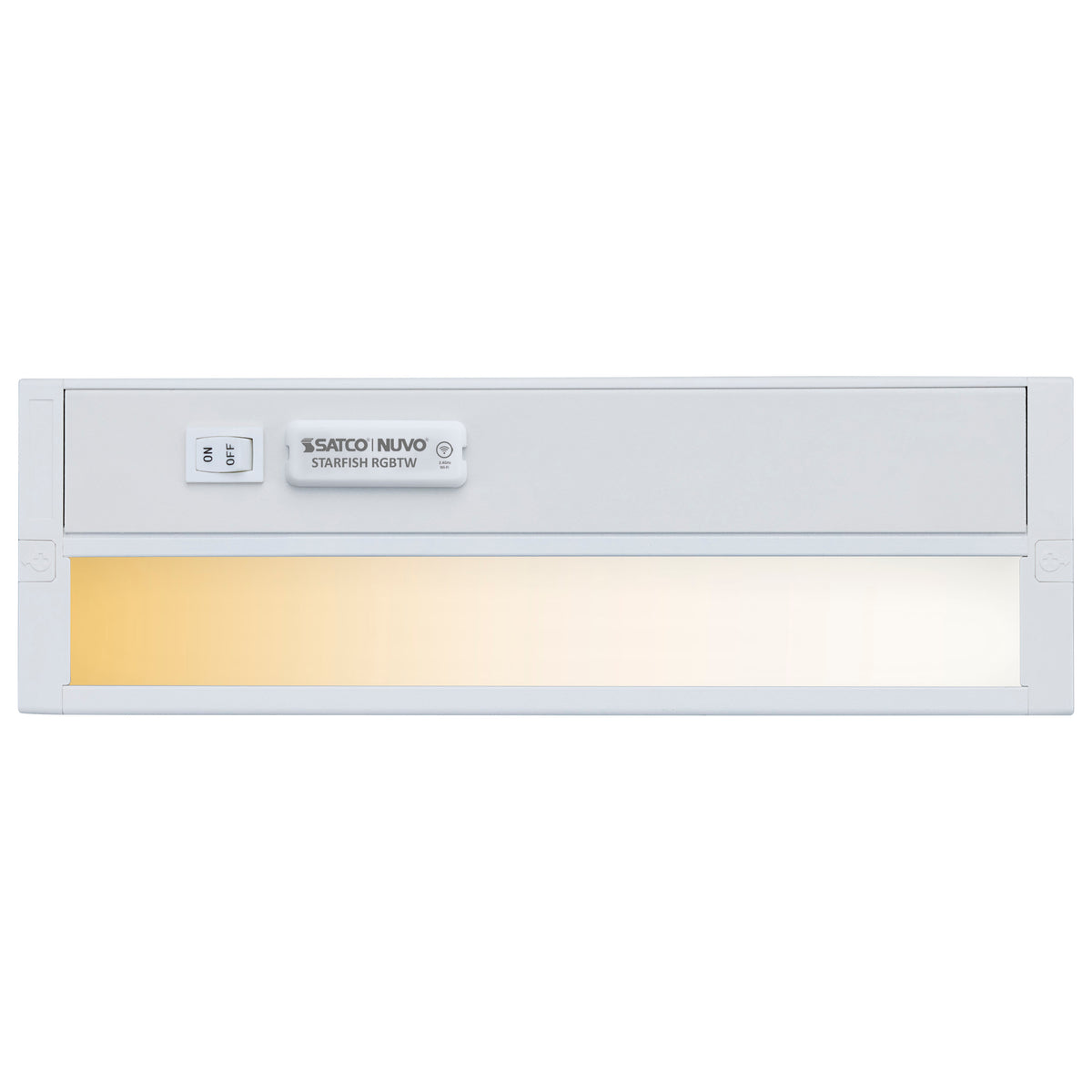 11 Inch - LED - SMART - Starfish - RGB and Tunable White - Under Cabinet Light - White Finish