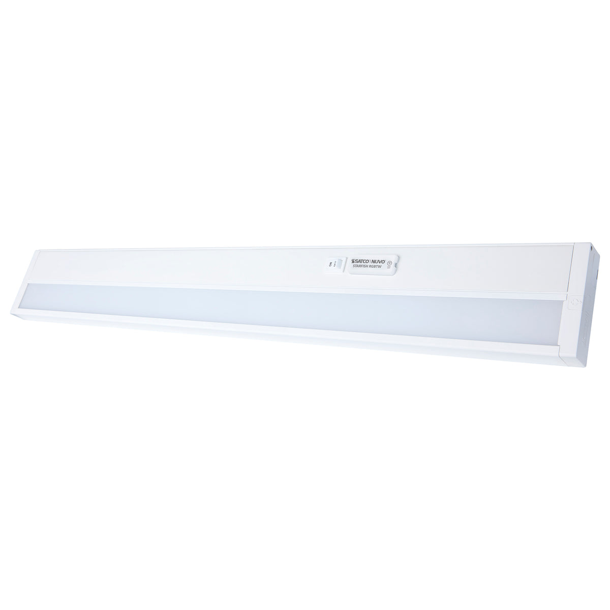 28 Inch - LED - SMART - Starfish - RGB and Tunable White - Under Cabinet Light - White Finish for commercial spaces and