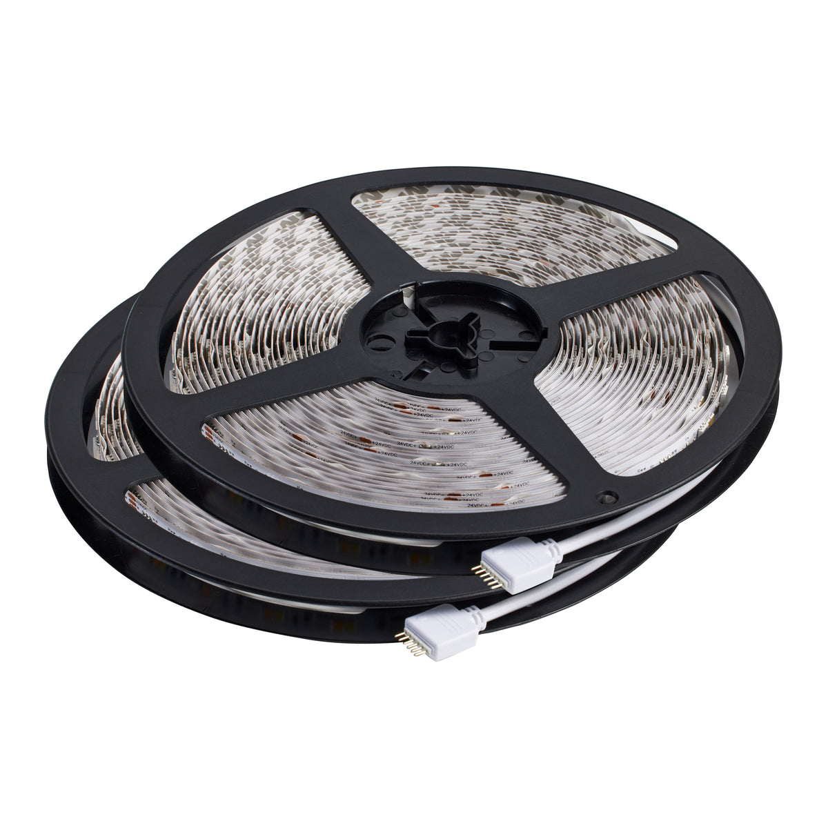 Dimension Pro - Tape Light strip - 64 ft. - Hi-Output - RGB plus Tunable White - Plug connection - Starfish IOT Capable - IR Remote Included - White Finish