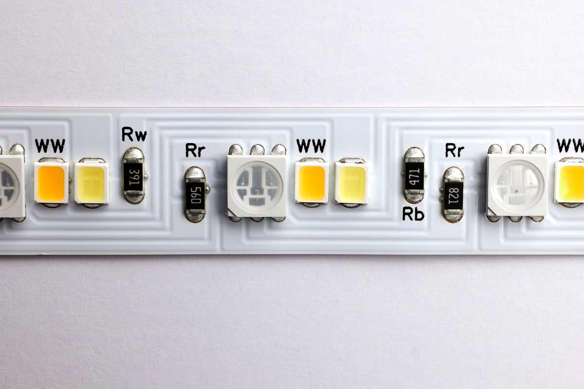 Dimension Pro - Tape Light strip - 32 ft. - Hi-Output - RGB plus Tunable White - J-Box connection - Starfish IOT Capable - IR Remote Included - White Finish