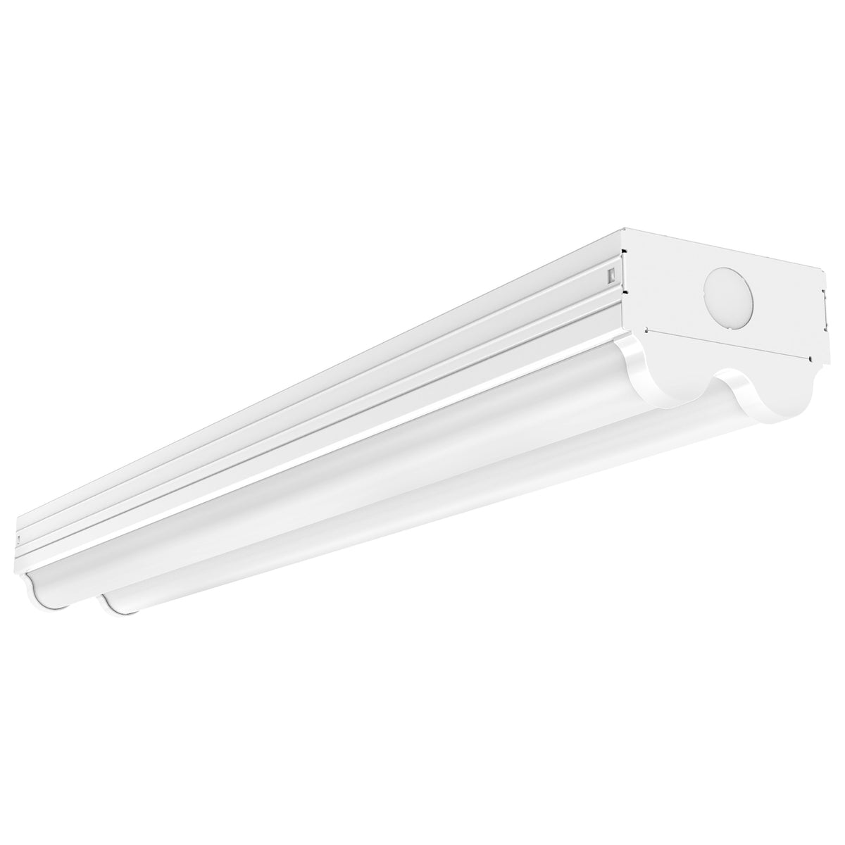 2 foot - 20 watt - LED Double Light Strip Fixture - 2200 lumens - 4000K - 120-277V - White Finish product image