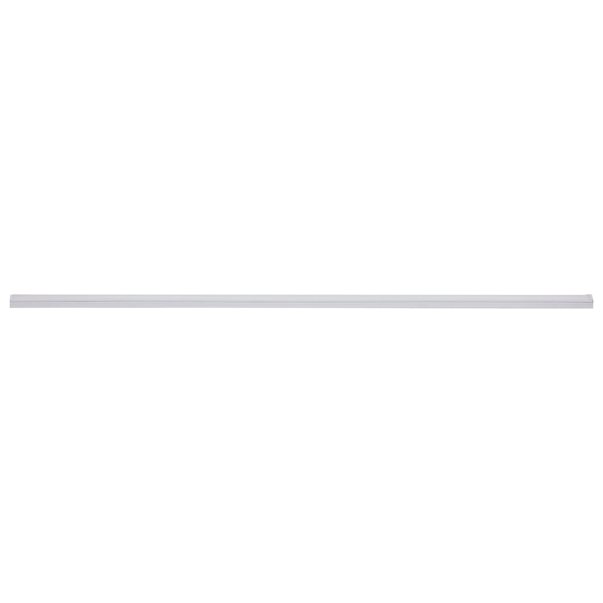 8 Foot - 78 Watt - LED Double Light Strip - 9000 Lumens - 4000K - 120-277 Volt - White Finish