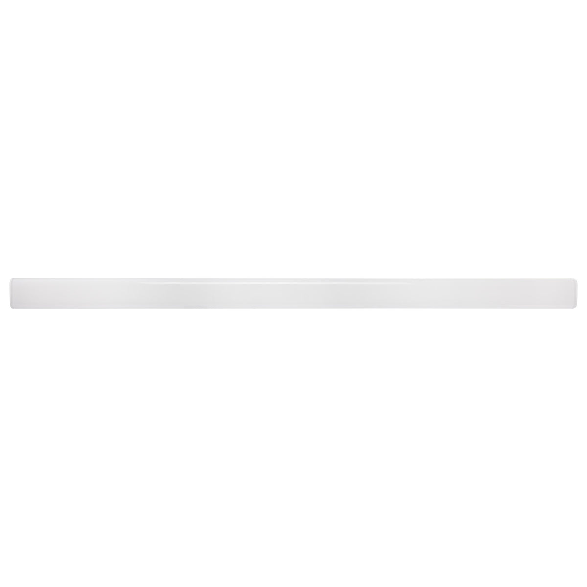 LED 4 ft. - Slim Strip Light - 38W - 5000K - White Finish - with Knockout