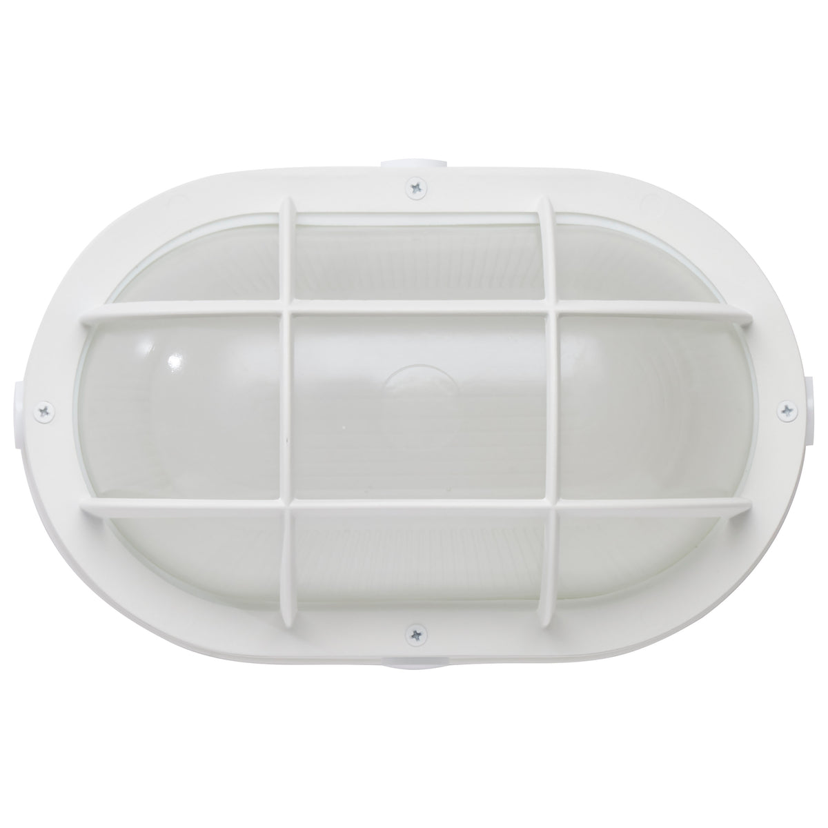 20W LED Bulk Head Fixture - White Finish